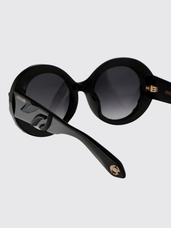 25FW 로베르토 카발리 선글라스 SRC010V 0700 Black 1 - ROBERTO CAVALLI