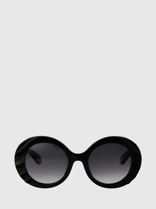 25FW 로베르토 카발리 선글라스 SRC010V 0700 Black 1 - ROBERTO CAVALLI