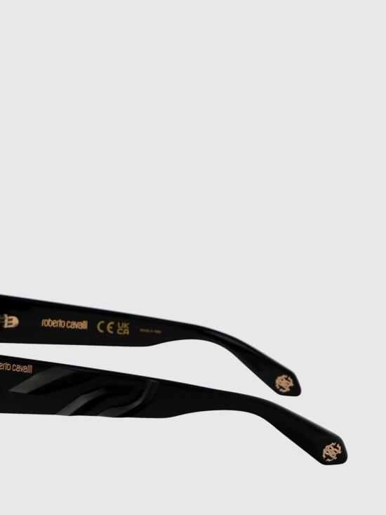 25FW 로베르토 카발리 선글라스 SRC010V 0700 Black 1 - ROBERTO CAVALLI