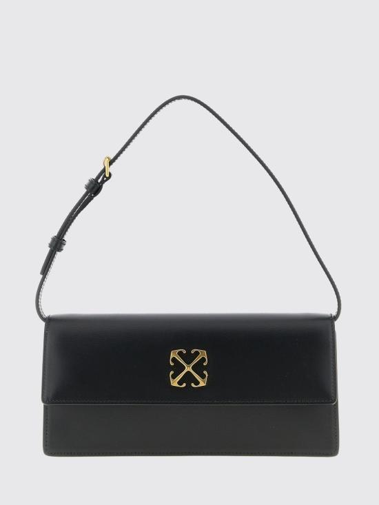 25FW 오프화이트 숄더백 OWNN172C99LEA001 1000 Black