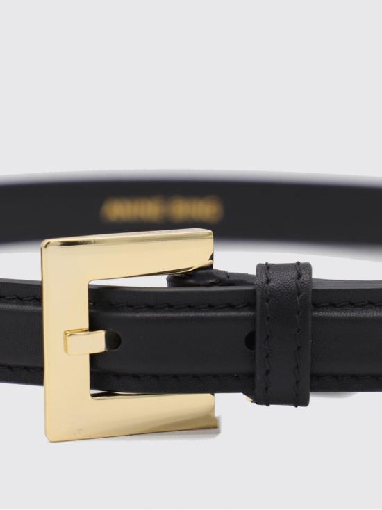 25FW 애니빙 레귤러 벨트 A122178 000 Black - ANINE BING