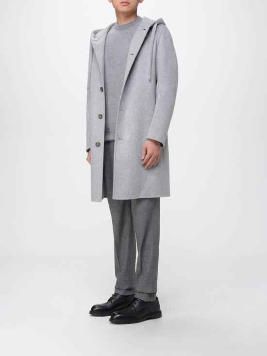 25FW 라르디니 코트 AARUTC65630 910 Pearl - LARDINI
