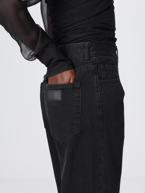 25FW MM6 메종마르지엘라 데님 팬츠 S62LB0206M30011 971 Black - MM6 MAISON MARGIELA