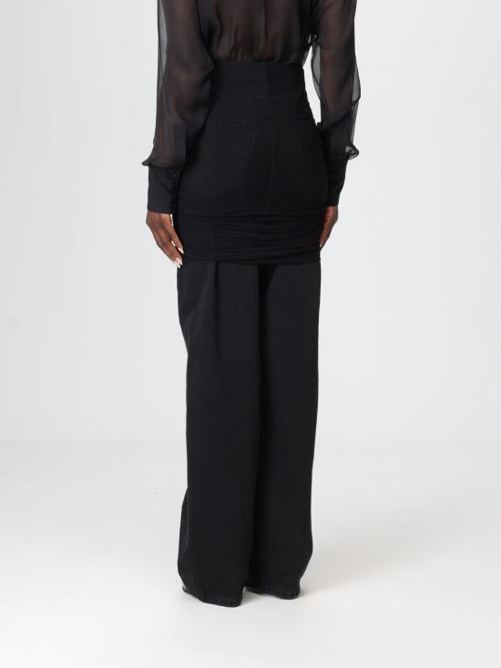 25FW MM6 메종마르지엘라 데님 팬츠 S62LB0206M30011 971 Black - MM6 MAISON MARGIELA