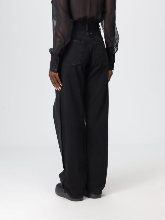 25FW MM6 메종마르지엘라 데님 팬츠 S62LB0200M30011 971 Black - MM6 MAISON MARGIELA