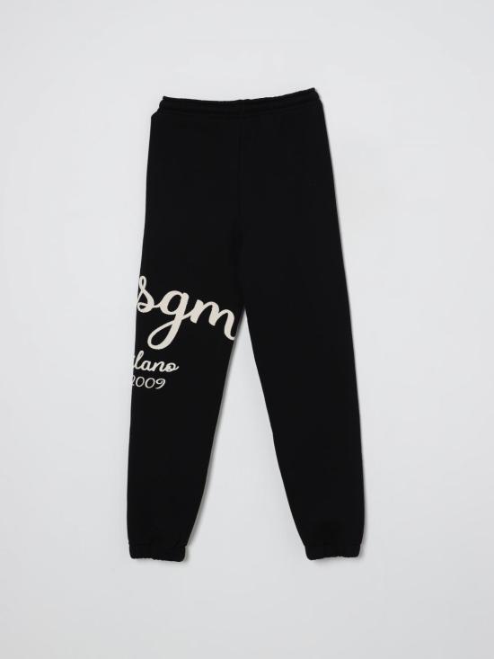 25FW [키즈] 엠에스지엠 팬츠 F5MSJBFP255 110 Black - MSGM