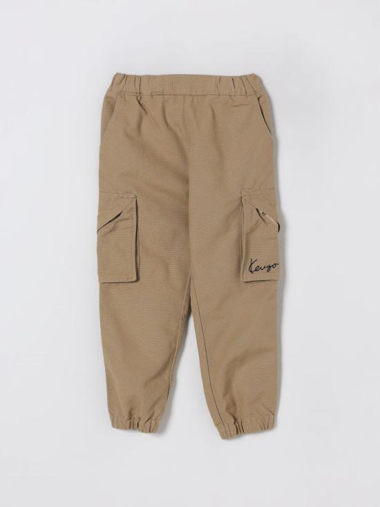 25FW [키즈] 겐조 스트레이트 팬츠 K61481 249 Beige