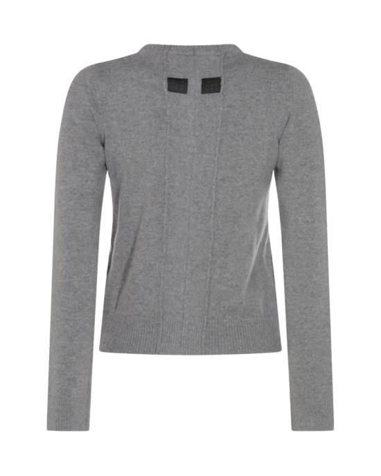 25FW MM6 메종마르지엘라 가디건 2632605 Grey - MM6 MAISON MARGIELA