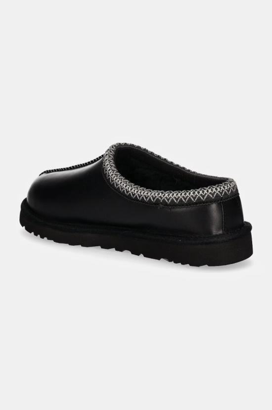 25FW 어그 타스만 레더 리제너레이트 뮬 1163890BLK Black - UGG
