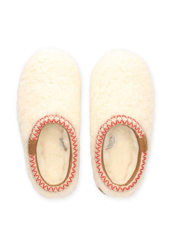 25FW 어그 맥시 컬리 타스만 슬리퍼 1158356NAT White - UGG