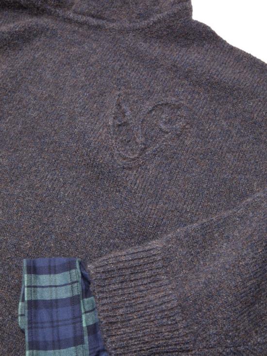 25FW 아크네 스튜디오 후드 티셔츠 A60605BZG GRAPHITE GREY DOM - ACNE STUDIOS