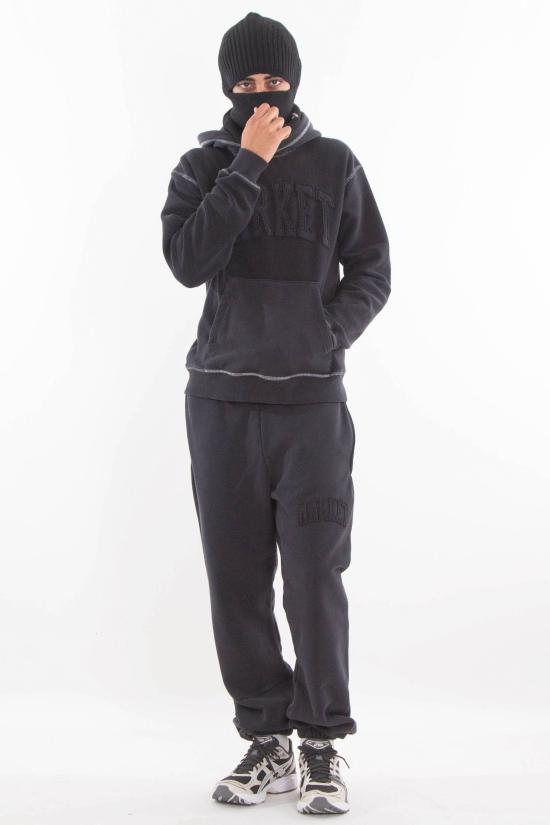 25FW 마켓 긴팔 티셔츠 F5MKMAHS029 950 Black - MARKET