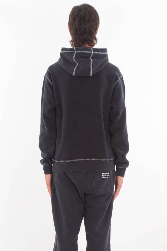 25FW 마켓 긴팔 티셔츠 F5MKMAHS029 950 Black - MARKET