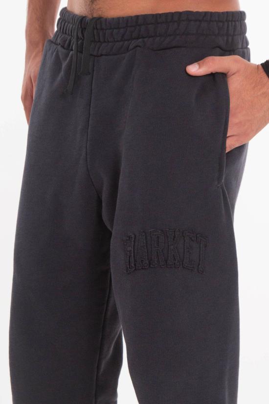 25FW 마켓 스트레이트 팬츠 F5MKMAFP031 950 Black - MARKET