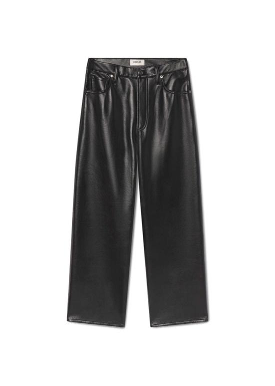  에이골디 데님 팬츠 아골드 렌 진 하이라이즈 와이드 레그 진 - AGOLDE