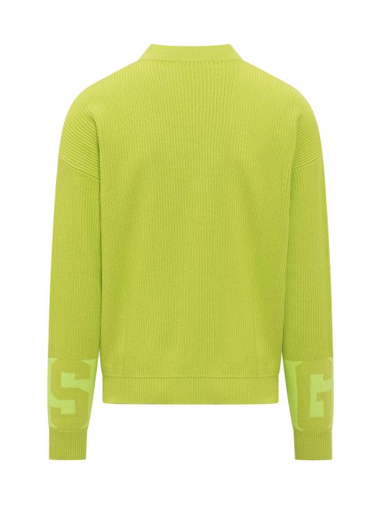  지씨디에스 스웨터 SS23M380056 51 LIME - GCDS