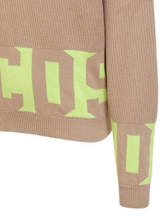  지씨디에스 스웨터 SS23M380065 20 LIGHT BROWN - GCDS