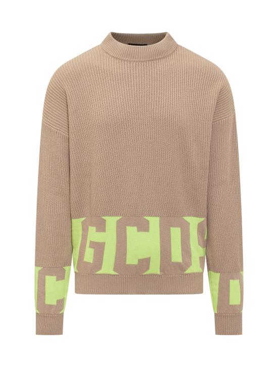  지씨디에스 스웨터 SS23M380065 20 LIGHT BROWN