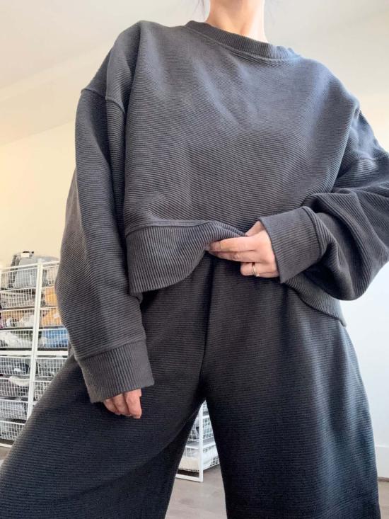  NA NIN 스트레이트 팬츠 나닌 캠든 리플드 코튼 커브 - OTHER BRANDS