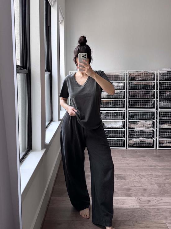  NA NIN 스트레이트 팬츠 나닌 캠든 리플드 코튼 커브 - OTHER BRANDS