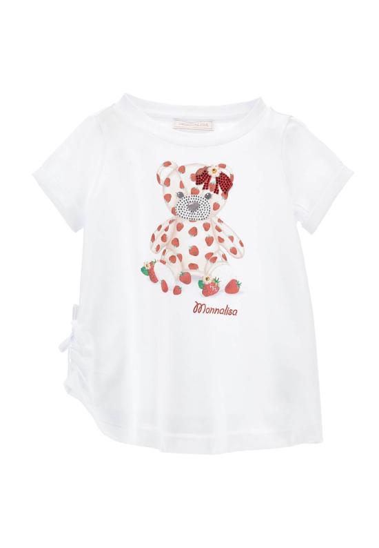  [키즈] 모나리자 티셔츠 19C6203021 0099 BIANCO