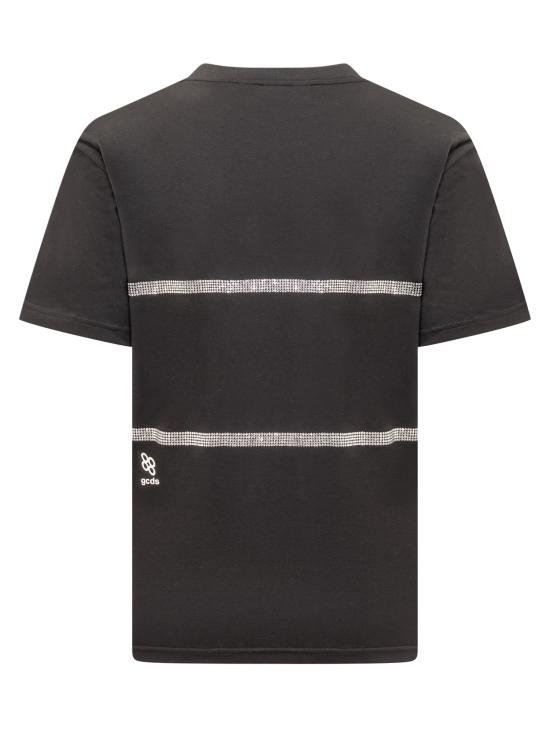  지씨디에스 반팔 티셔츠 SS23U130181 02 BLACK - GCDS