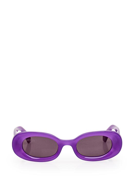  오프화이트 선글라스 OERI087F23PLA001 3707 PURPLE DARK GREY