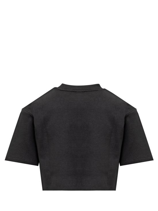  오프화이트 반팔 티셔츠 OWAA081C99JER004 1001 BLACK WHITE - OFF WHITE