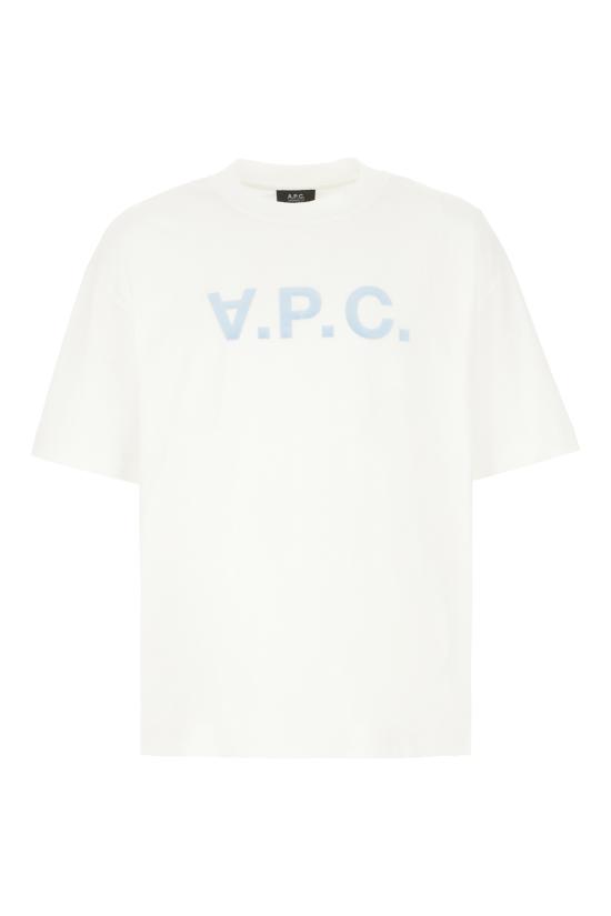 24FW 아페쎄 반팔 티셔츠 COHBOM26385 TAC BLANC BLEU