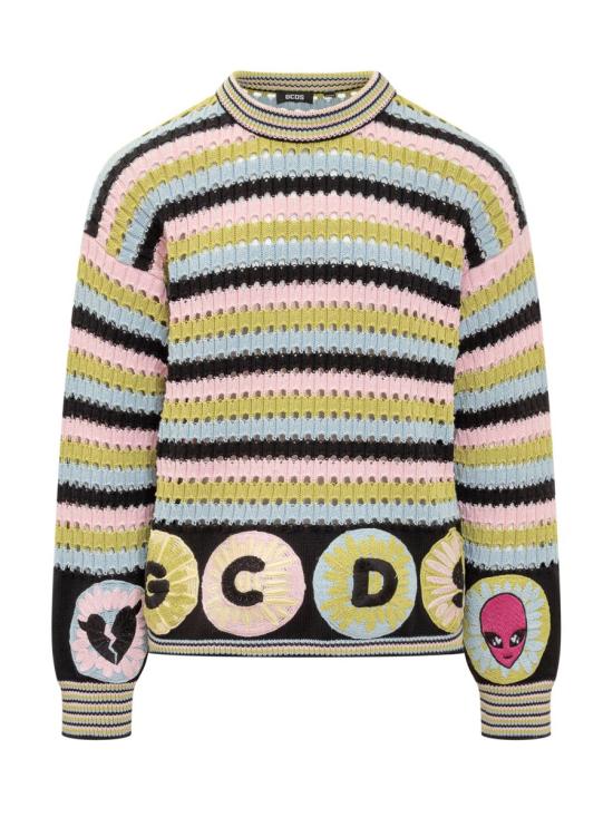  지씨디에스 스웨터 SS23M380985 MX MULTICOLOR