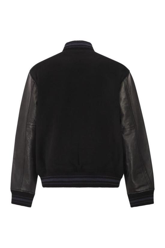 25FW 폴로 랄프로렌 아이코닉 레터맨 재킷 710907546 001 Black - POLO RALPH LAUREN