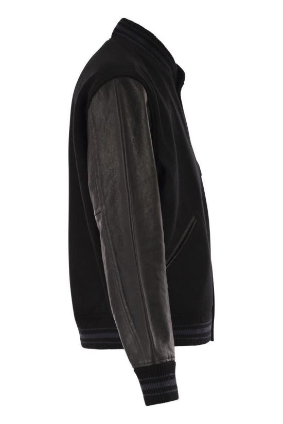 25FW 폴로 랄프로렌 아이코닉 레터맨 재킷 710907546 001 Black - POLO RALPH LAUREN