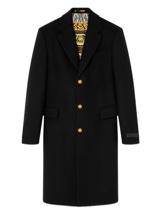 25FW 베르사체 코트 1021534 1A09780 1B000 Black