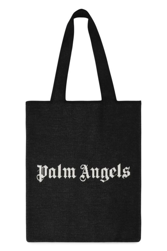 25FW 팜앤젤스 토트백 PMNA061S22KNI001 1001 Black - PALM ANGELS