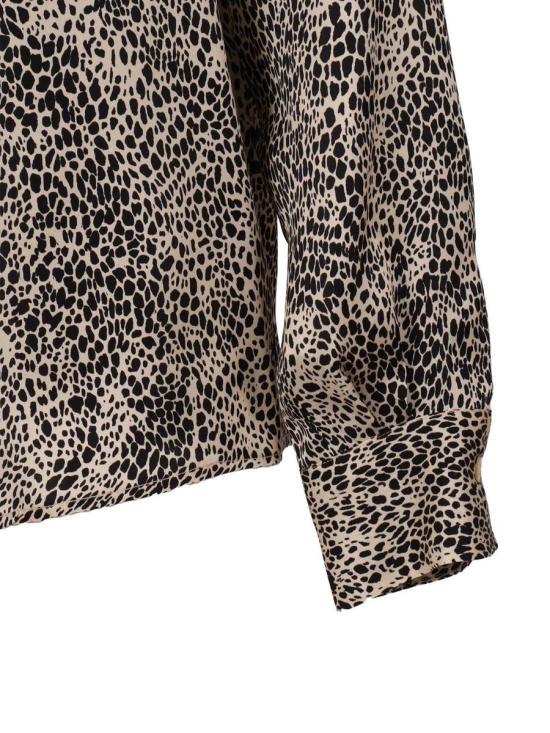 25FW 마짜렐리 블라우스 240 2 MACULATO 241221 BROWN - MAZZARELLI