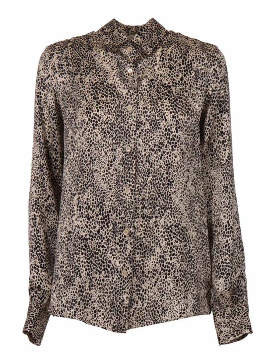 25FW 마짜렐리 블라우스 240 2 MACULATO 241221 BROWN