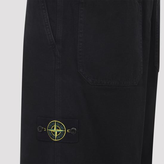 25FW 스톤 아일랜드 스트레이트 팬츠 K2S153100008S0184V0129 BLACK DOM - STONE ISLAND