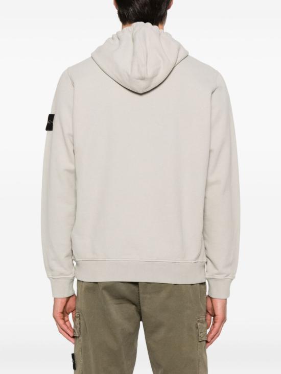 25FW 스톤 아일랜드 후드 티셔츠 K2S156100067S0A20V0061 PEARL GRAY DOM - STONE ISLAND