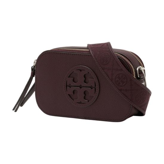 26SS 토리버치 밀러 미니 크로스백 171956 500 burgundy - TORY BURCH