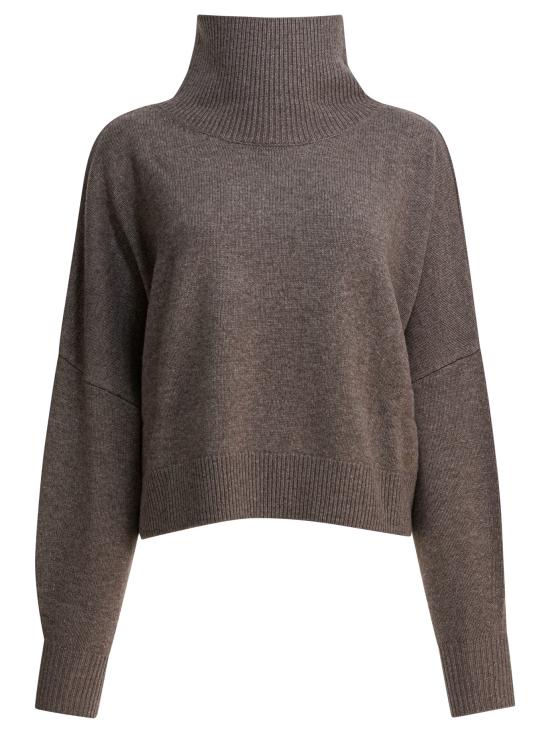 25FW 루루 드 세종 터틀넥 LUKETAUPE MELANGE Brown