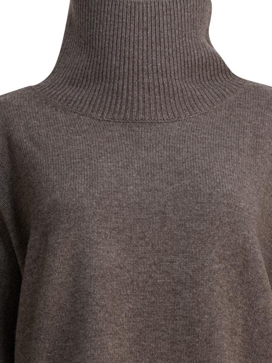 25FW 루루 드 세종 터틀넥 LUKETAUPE MELANGE Brown - LOULOU DE SAISON