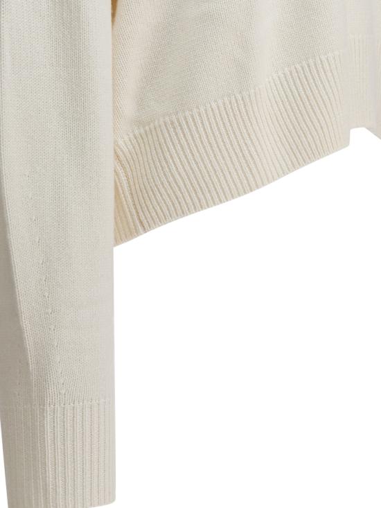 25FW 루루 드 세종 터틀넥 LUKEIVORY White - LOULOU DE SAISON