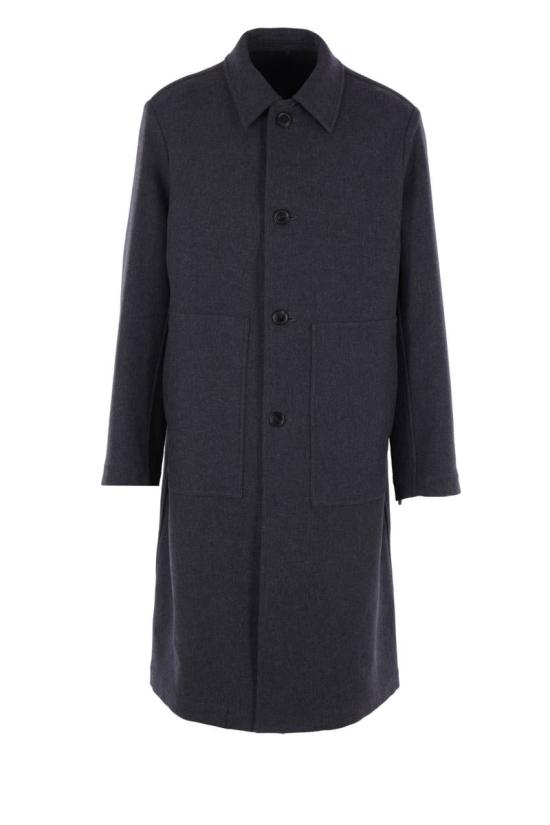 25FW 드리스 반 노튼 코트 0202552118803 GREY