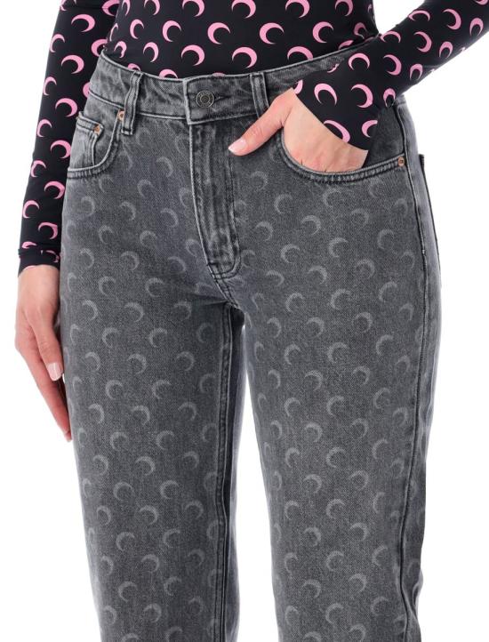 25FW 마린세르 데님 팬츠 25AWPA128BCDEN0006 GR90 Grey - MARINE SERRE