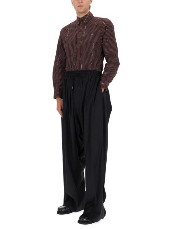 25FW 비비안웨스트우드 긴팔 셔츠 24010005 W009TO205 Red - VIVIENNE WESTWOOD