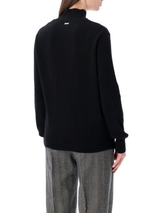 25FW 살바토레 페라가모 터틀넥 25A13H796788654 2660001 Black - SALVATORE FERRAGAMO