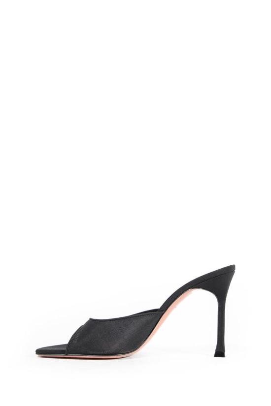 25FW 아미나 무아디 샌들 ALEXAMESHSLIPPER95 MESHBLACK Black - AMINA MUADDI