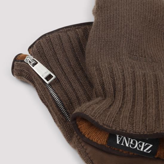 25FW 에르메네질도제냐 장갑 Z6G02GA6 G62 BR2 MARRONE MEDIO UNITO - ERMENEGILDO ZEGNA