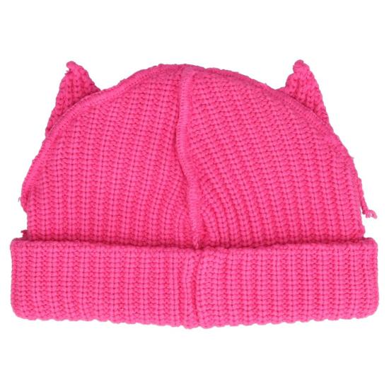  찰스 제프리 러버보이 비니 청키 이어 비니 핑크 - CHARLES JEFFREY LOVERBOY