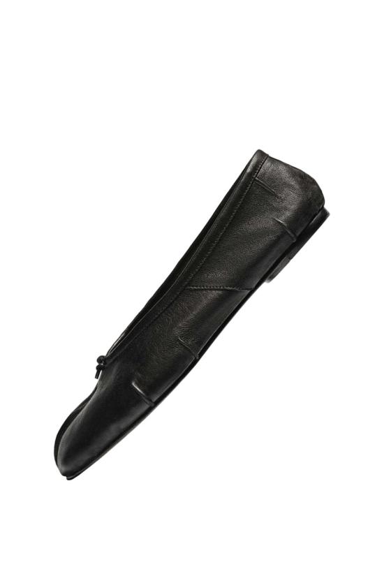  마르지엘라 플랫 슈즈 메종  타비 뉴 발레리나 블랙 - MAISON MARGIELA